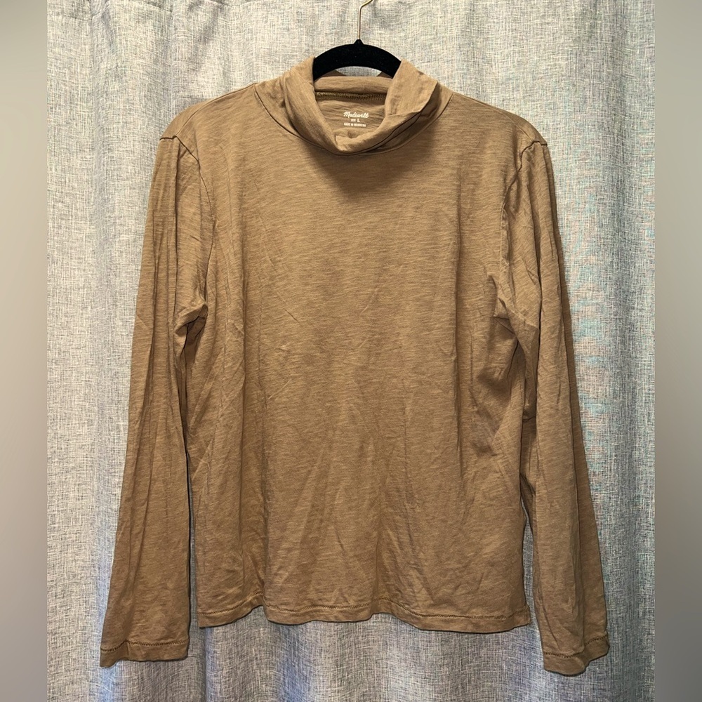 Women's Madewell lightweight Turtleneck Large NWOT